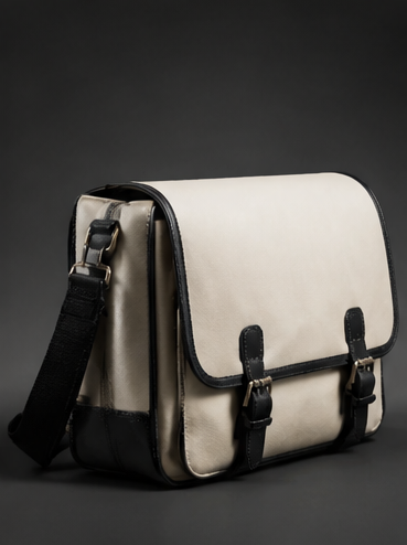 Leather Messenger Bag
