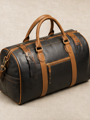 Leather Duffel Bag