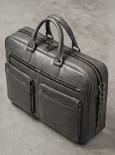 Leather Work Bag