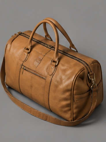 Leather Weekender Bag
