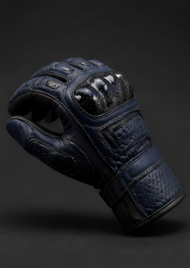 Armored Perforated Riding Gloves