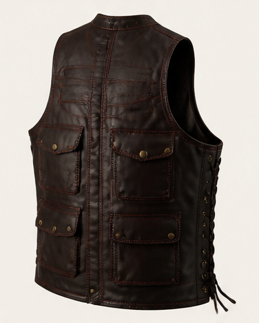 Bravo Cowhide Utility Vest